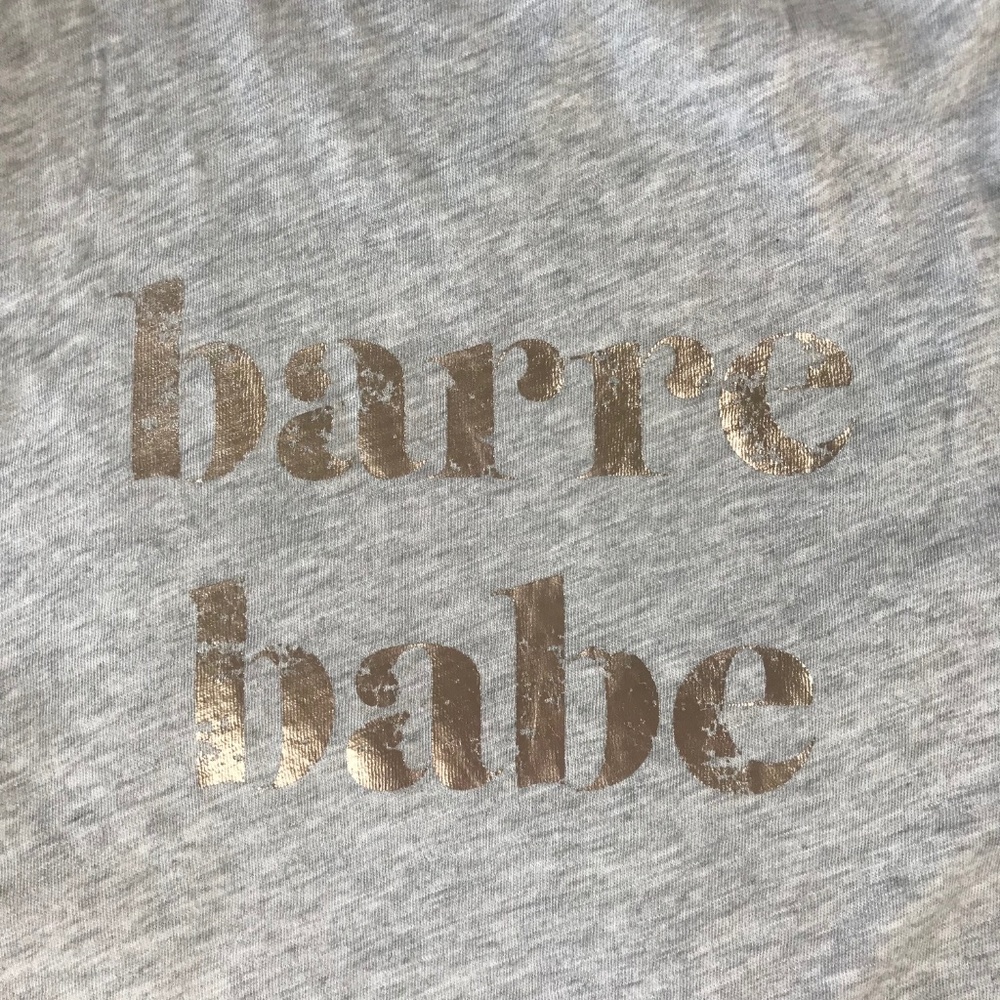 🌷ZELLA - Barre Babe Grey Racerback Tank - Picture 2 of 5